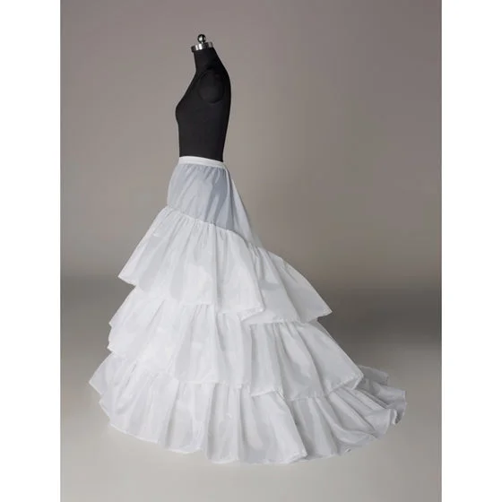 A-Line Sweep Train Petticoat Engagement unclassified skirts