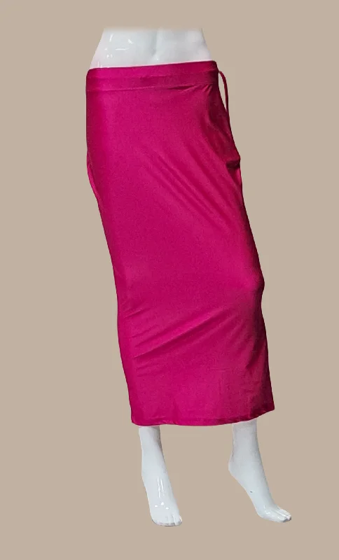 Deep Cerise Shape Wear Under Skirt High-low unclassified skirts