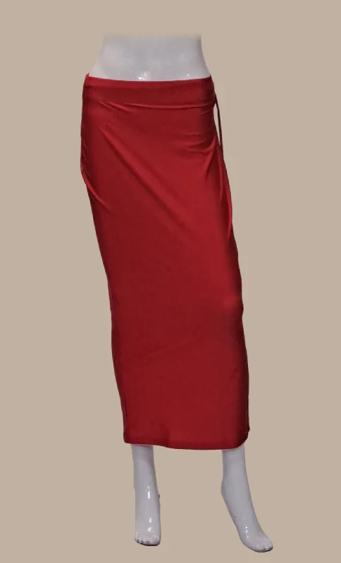 Deep Red Shape Wear Under Skirt Petite unclassified skirts