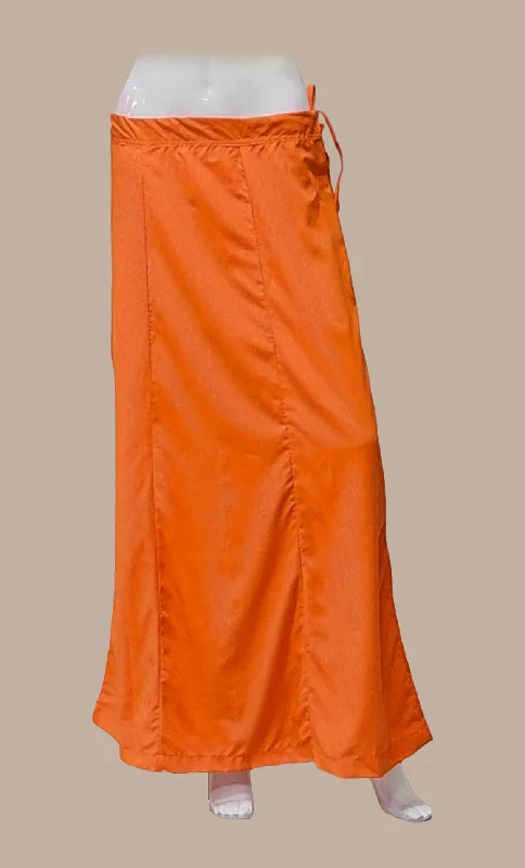 Orange Cotton Under Skirt Mesh unclassified skirts