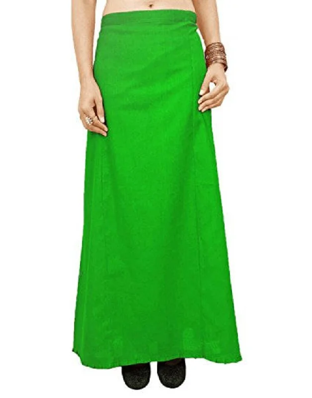 Alluring Green Colored Pure Cotton With Mango Design Petticoat For Saree Date night unclassified skirts